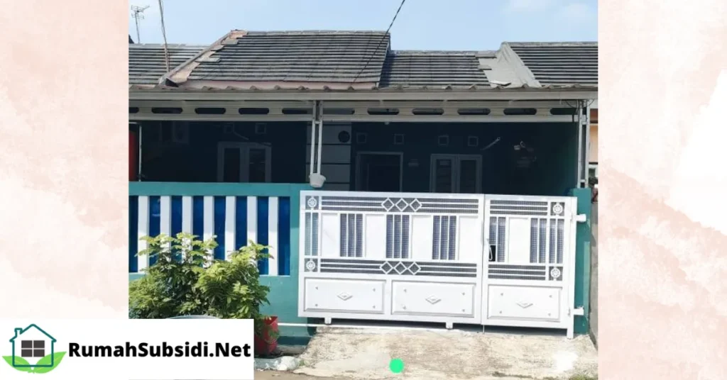 Desain Rumah dengan Sentuhan Biru dan Putih