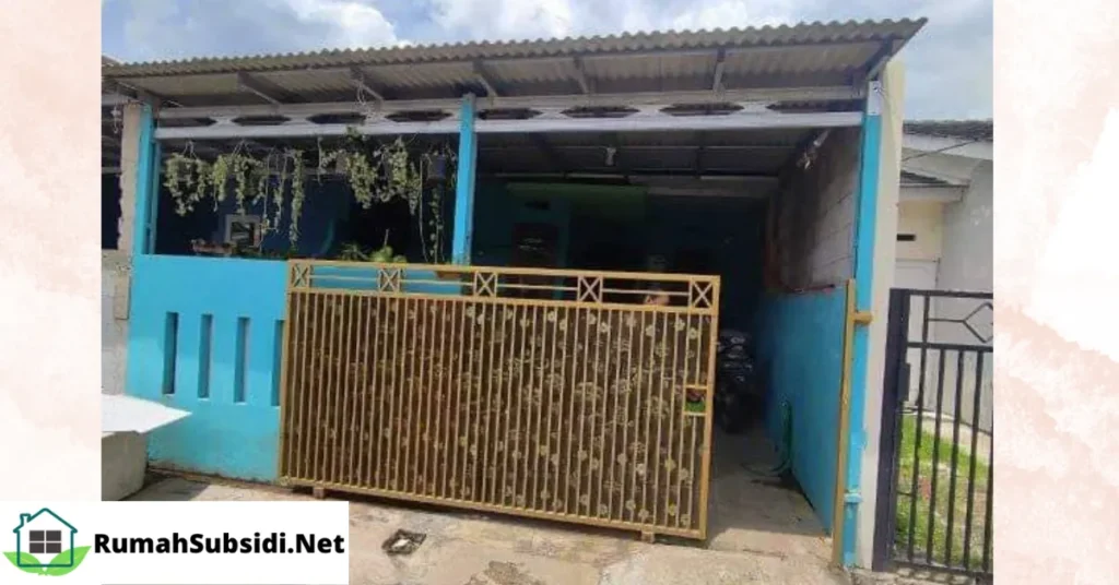 Rumah Minimalis dengan Sentuhan Warna Biru