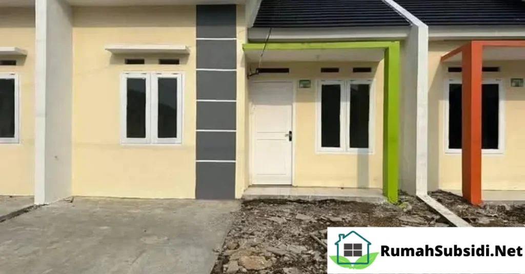 rumah komersil cicilan flat