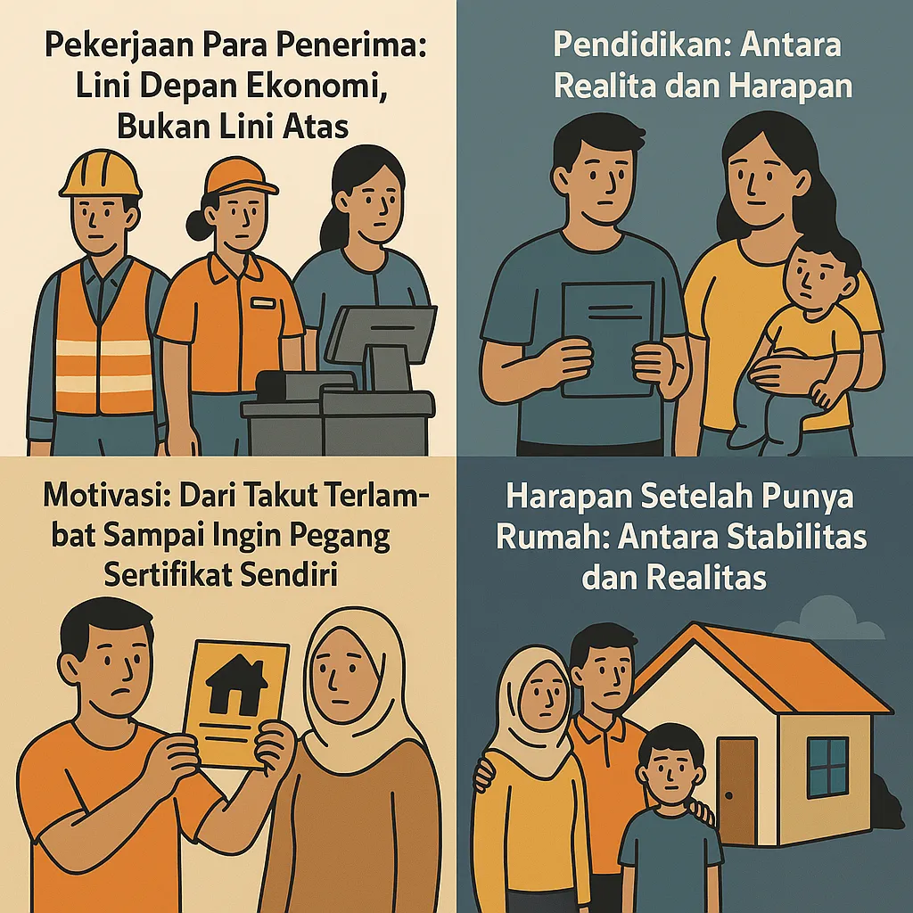 Potret warga kelas pekerja dan akses perumahan