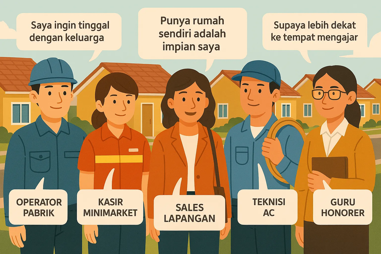 Siapa Saja Penerima Rumah Subsidi? Liputan Lapangan Tentang Latar Belakang Mereka